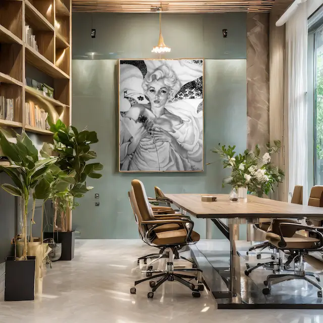 Obraz na płótnie Portret Marilyn Monroe
